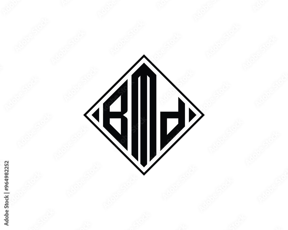 BMD logo design vector template. BMD BMD logo design vector template. BMD