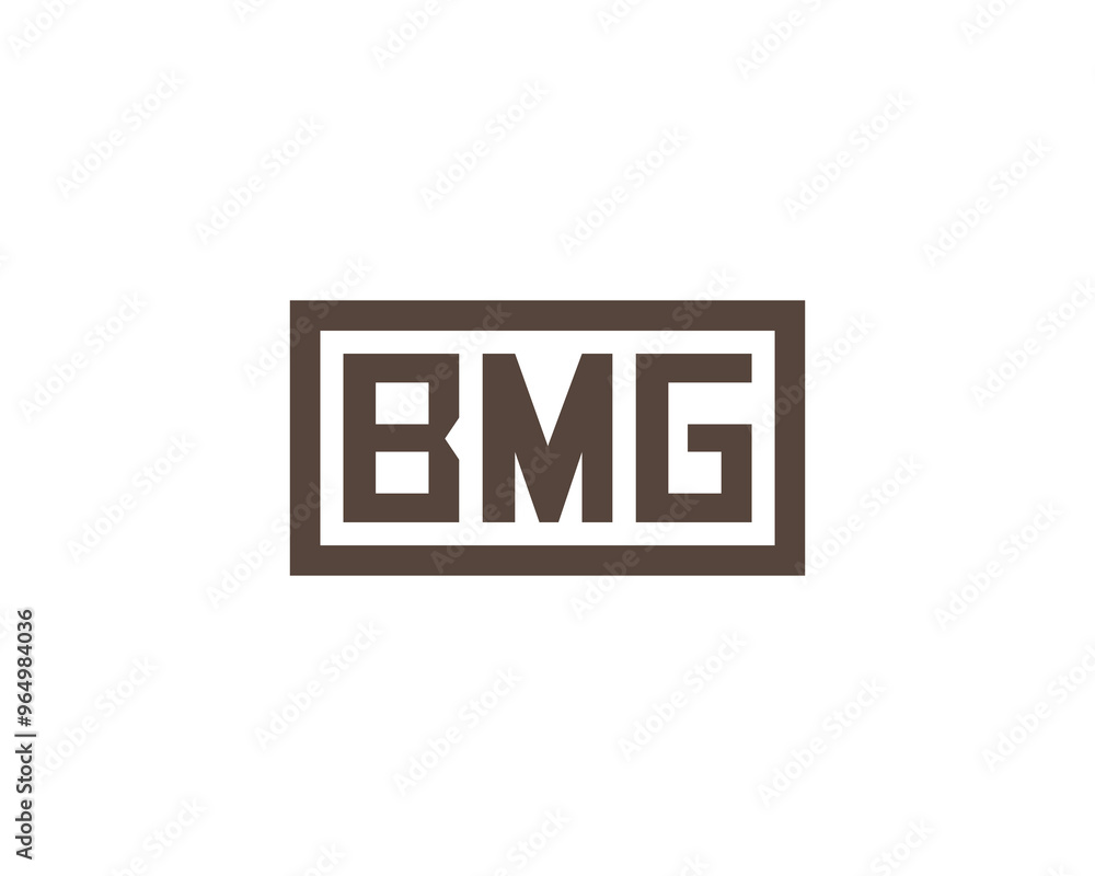 BMG logo design vector template. BMG BMG logo design vector template. BMG