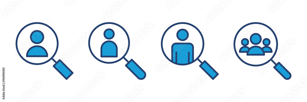 Hiring icon vector. Search job vacancy icon. Human resources concept. Recruitment Hiring icon vector. Search job vacancy icon. Human resources concept. Recruitment