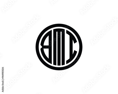 BMI logo design vector template. BMI