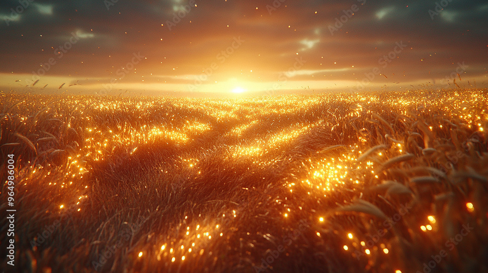 golden hour scene in a cornfield with a close-up of a vibrant sunflower, capturing the warm, tranquil essence of late afternoon light golden hour scene in a cornfield with a close-up of a vibrant sunflower, capturing the warm, tranquil essence of late afternoon light