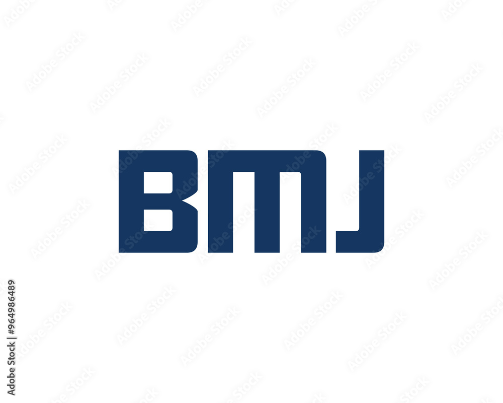 BMJ logo design vector template. BMJ BMJ logo design vector template. BMJ