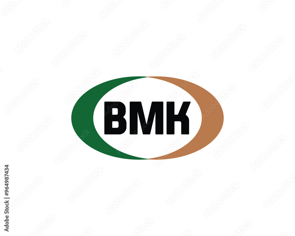 BMK logo design vector template. BMK BMK logo design vector template. BMK