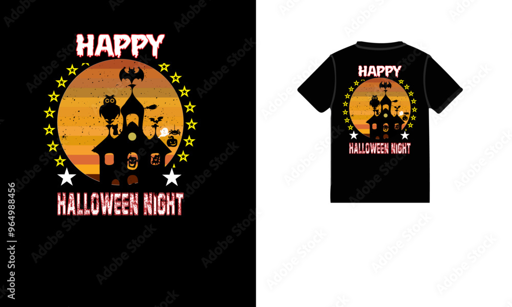Happy halloween t shirt design Happy halloween t shirt design