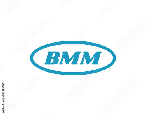 BMM Logo design vector template. BMM