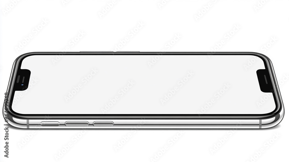 blank white smartphone mockup on a clean, minimalist background, ideal for showcasing app designs or advertisements blank white smartphone mockup on a clean, minimalist background, ideal for showcasing app designs or advertisements