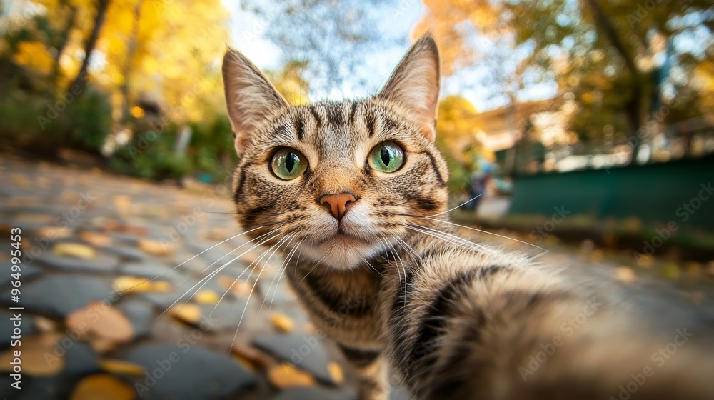 Cat selfie. Cat taking selfie Cat selfie. Cat taking selfie