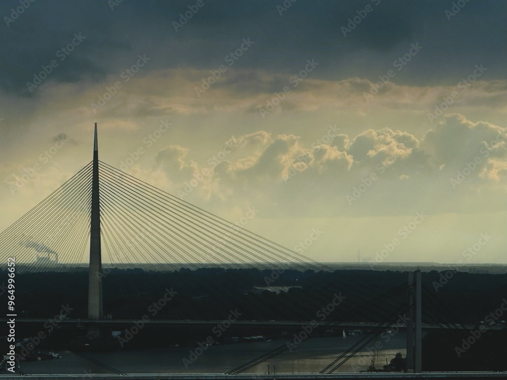 Fototapeta premium Bridge over the River