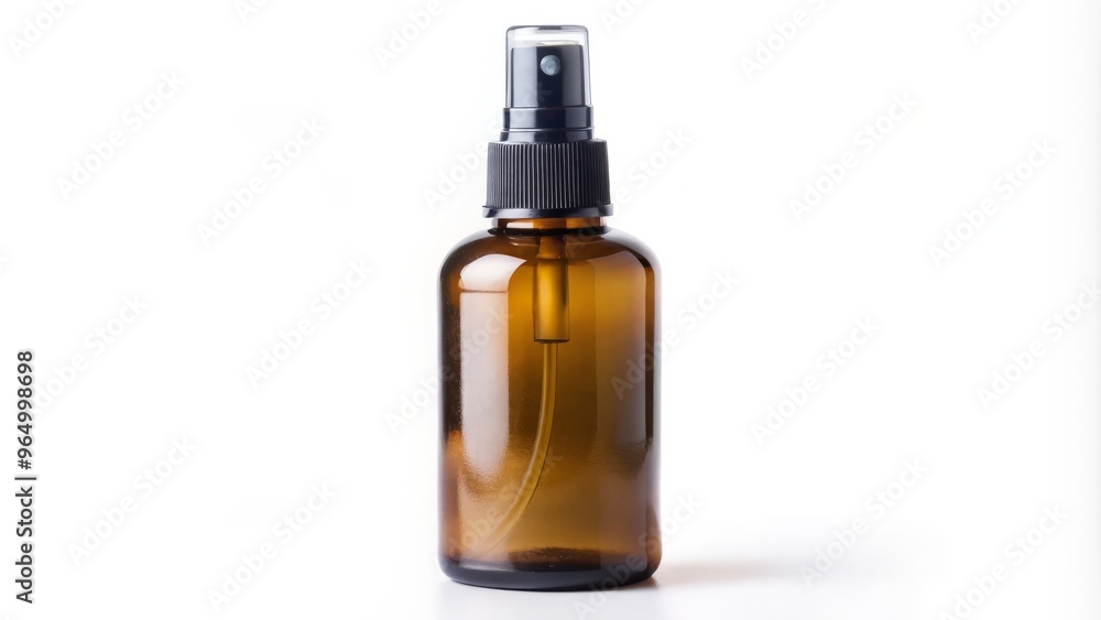 Pure and gentle, this Magnesium chloride spray deodorant is packaged in a brown glass bottle with a mister Pure and gentle, this Magnesium chloride spray deodorant is packaged in a brown glass bottle with a mister