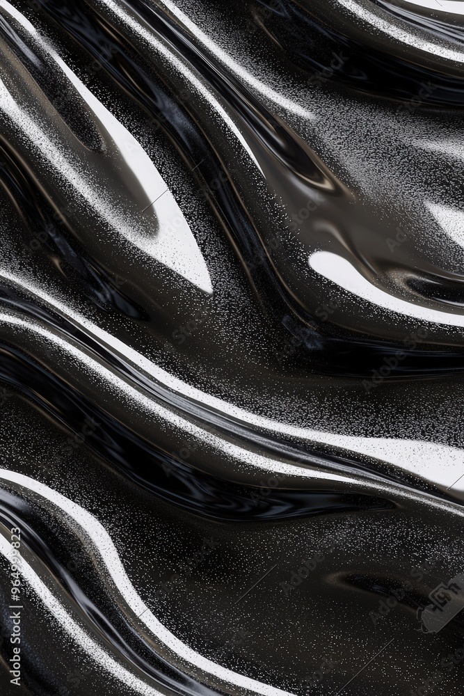 Fototapeta premium Abstract black and white texture