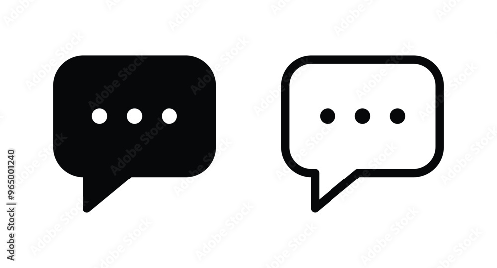 Comment icon speech bubble symbol. Chat, message, message, sms, chat, chatting icon vector Comment icon speech bubble symbol. Chat, message, message, sms, chat, chatting icon vector
