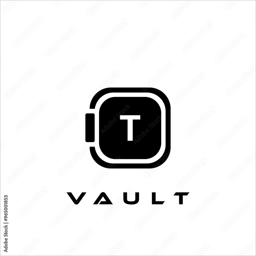 Combination of safe logo design and currency symbol
Combination of safe logo design and currency symbol