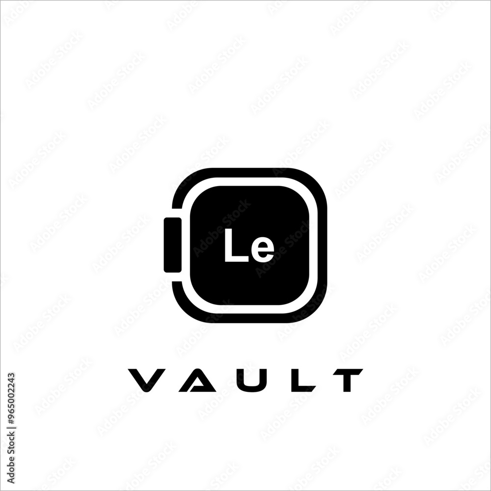 Combination of safe logo design and currency symbol
Combination of safe logo design and currency symbol