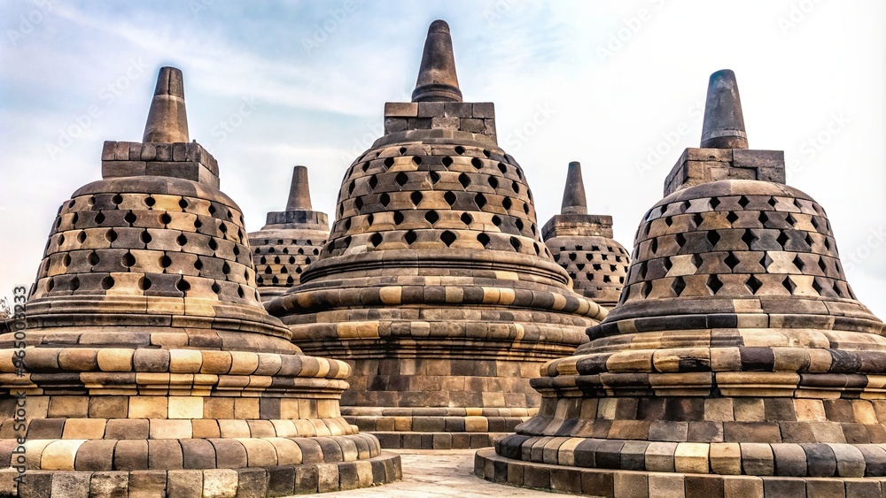 detailed carvings, ancient, Borobudur,stupa, Southeast Asia, bell-shaped, Java Island, architecture, Indonesia, Stupa of Borobudur isolated on white background Extreme Close Up detailed carvings, ancient, Borobudur,stupa, Southeast Asia, bell-shaped, Java Island, architecture, Indonesia, Stupa of Borobudur isolated on white background Extreme Close Up
