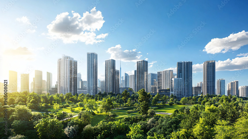 Fototapeta premium city cityscape