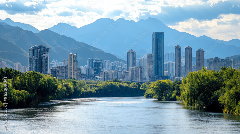 Fototapeta premium city cityscape