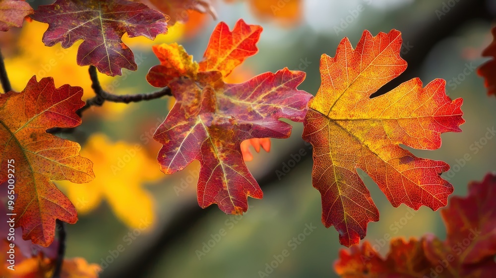 Fall foliage in vibrant hues Fall foliage in vibrant hues