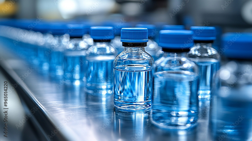 pharmaceutical vials filled with liquid, highlighting precision and meticulous organization in a clinical setting, symbolizing healthcare and scientific accuracy pharmaceutical vials filled with liquid, highlighting precision and meticulous organization in a clinical setting, symbolizing healthcare and scientific accuracy
