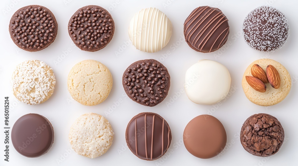 Assortment of delicious cookies Assortment of delicious cookies