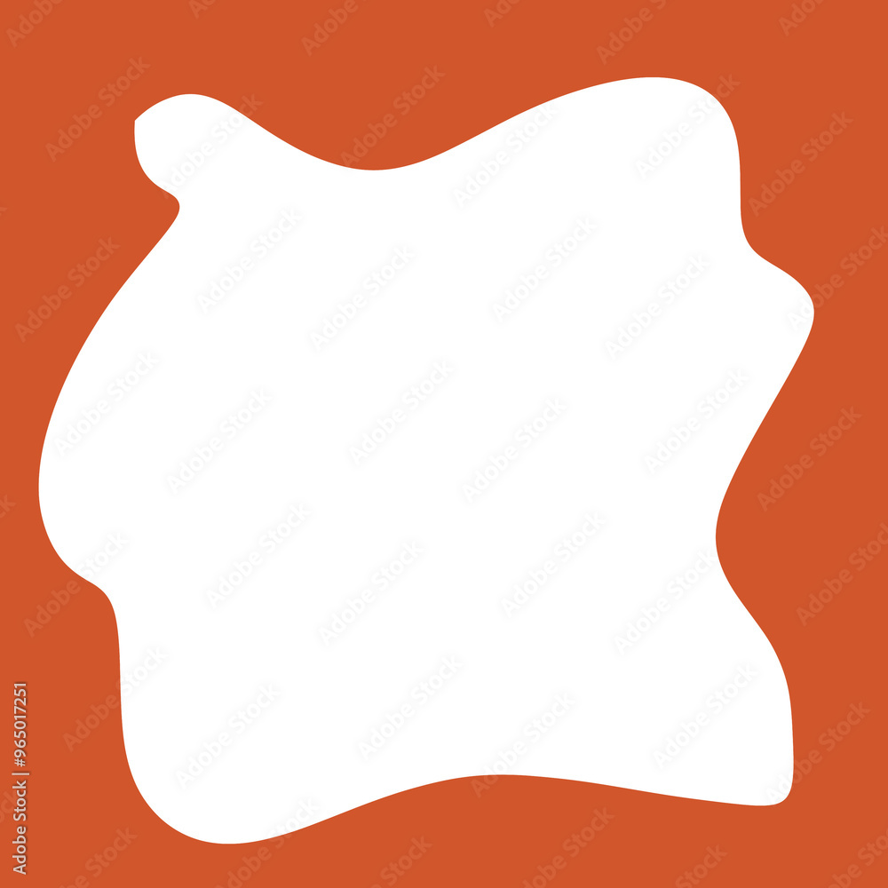 Framed Hollow Abstract Shapes Framed Hollow Abstract Shapes