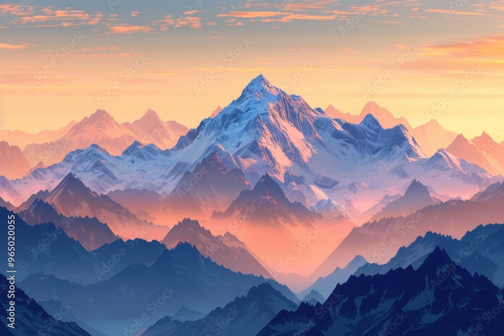 The Serenity of Mountain Ranges in Background Designs The Serenity of Mountain Ranges in Background Designs