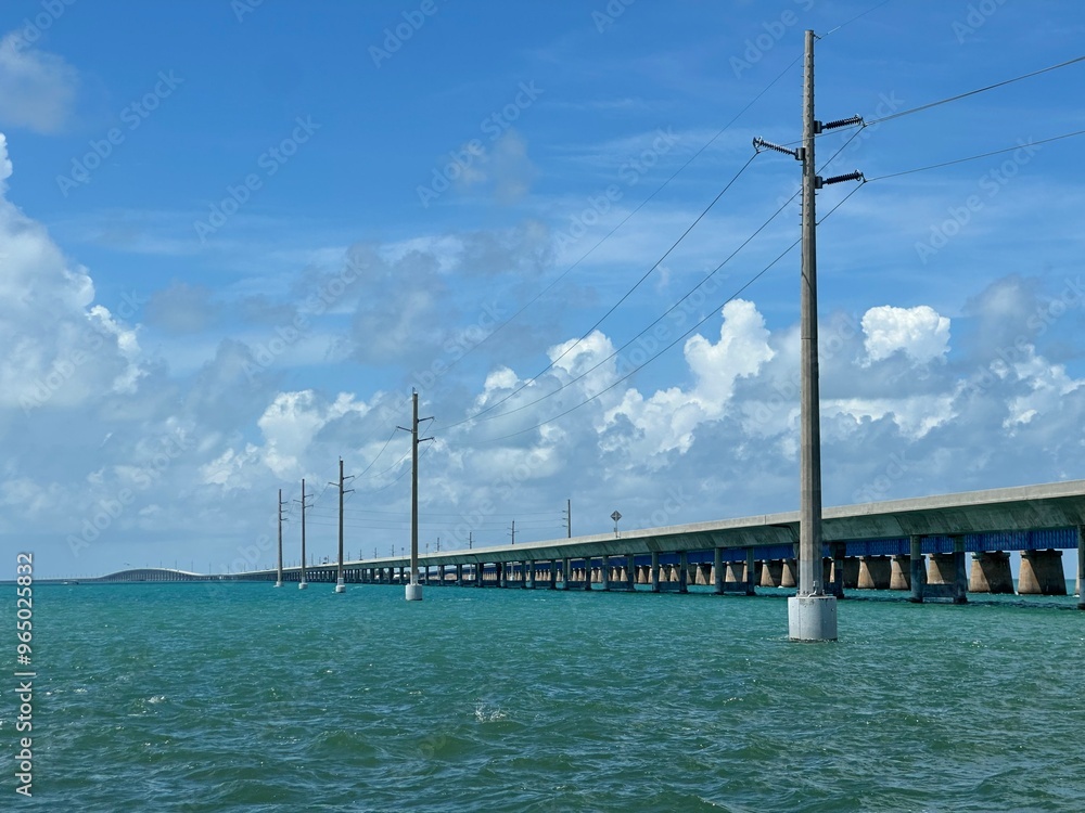 Fototapeta premium bridge over the river