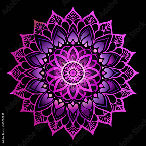 Luxury mandala background design. 