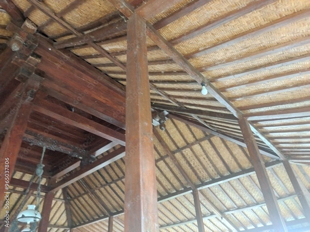 construction of an old wooden traditional house construction of an old wooden traditional house