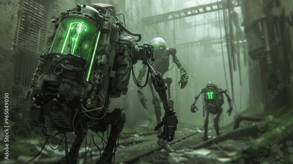Post-Apocalyptic Robot Walk Post-Apocalyptic Robot Walk