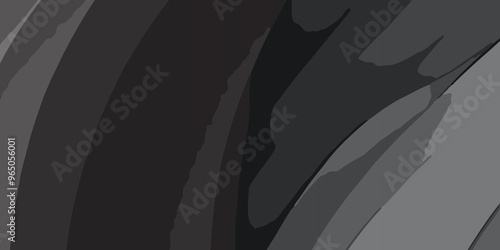 Black Abstract Background Minimal and Clean Lines for Movement Seasonal Christmas Business. Black Wave Background. Black Color Abstract background design. Black color background. Ai Generated 