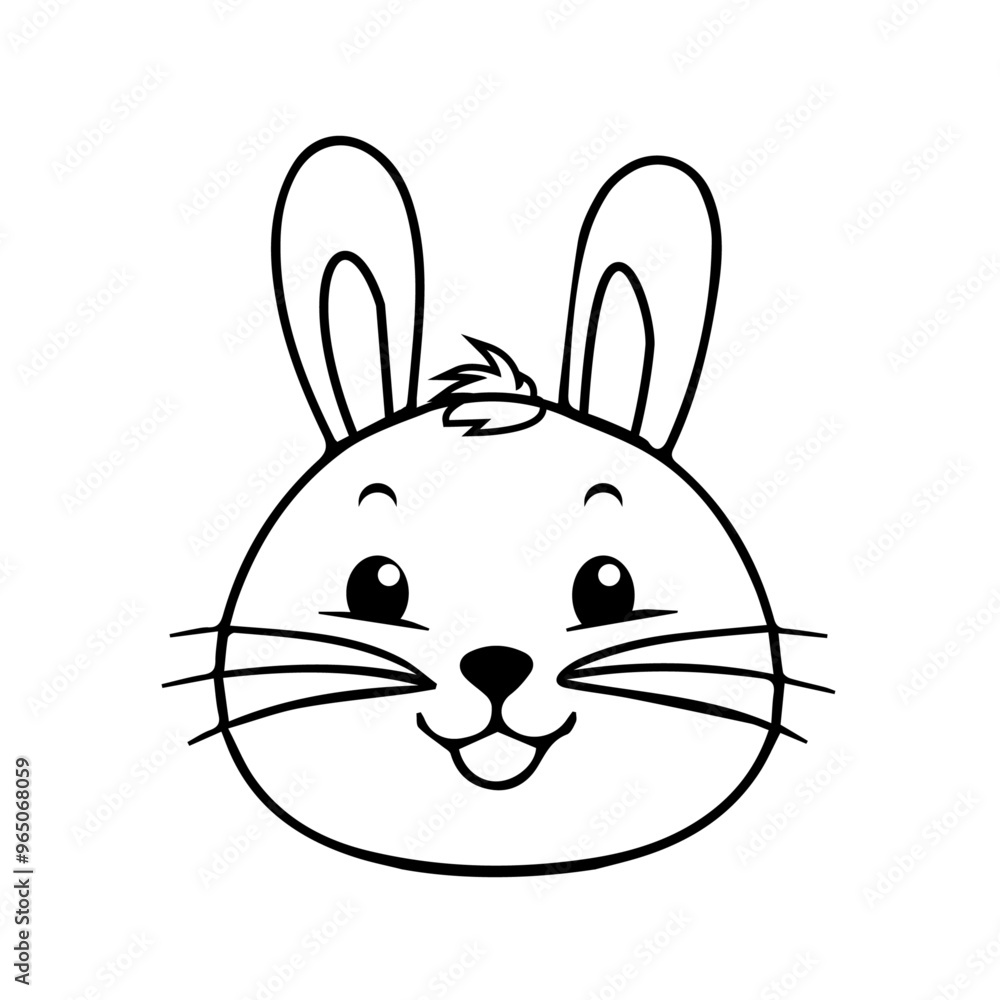 Obraz premium Bunny head
