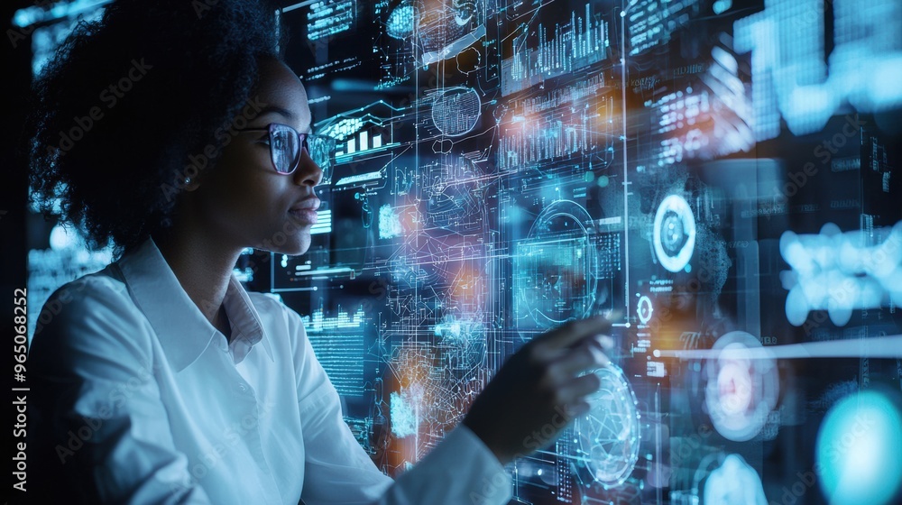 Futuristic Data Analysis and Technological Innovation Interface Futuristic Data Analysis and Technological Innovation Interface