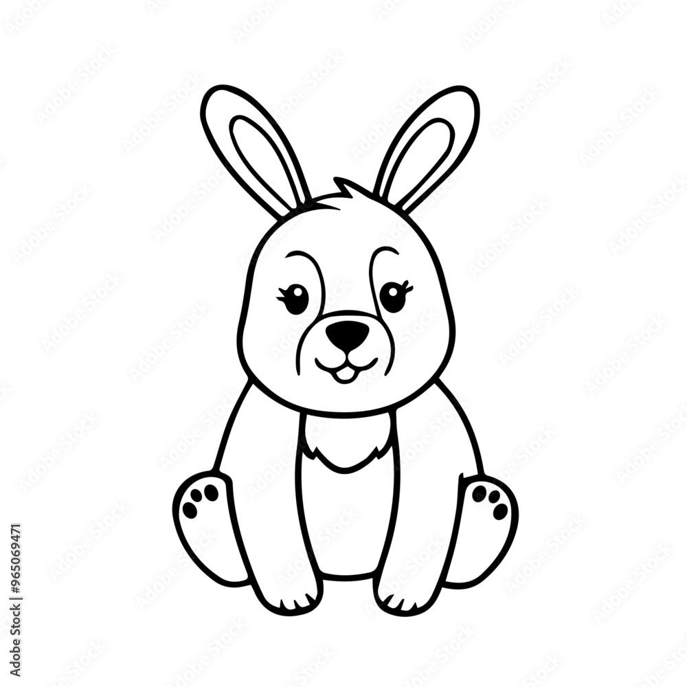 Obraz premium Cute bunny