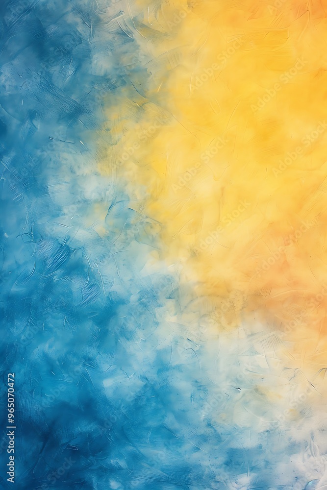 Gradient background blending from blue to yellow Gradient background blending from blue to yellow
