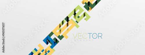 Color bend lines with shadow texture effect. Vector Illustration For Wallpaper, Banner, Background, Card, Book Illustration, landing page
