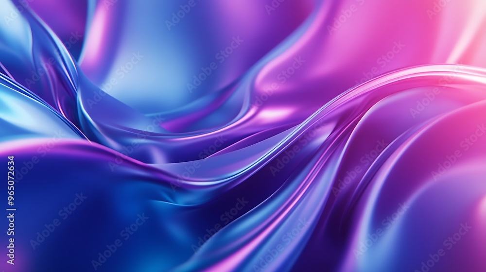 Abstract Purple and Blue Swirling Background Abstract Purple and Blue Swirling Background