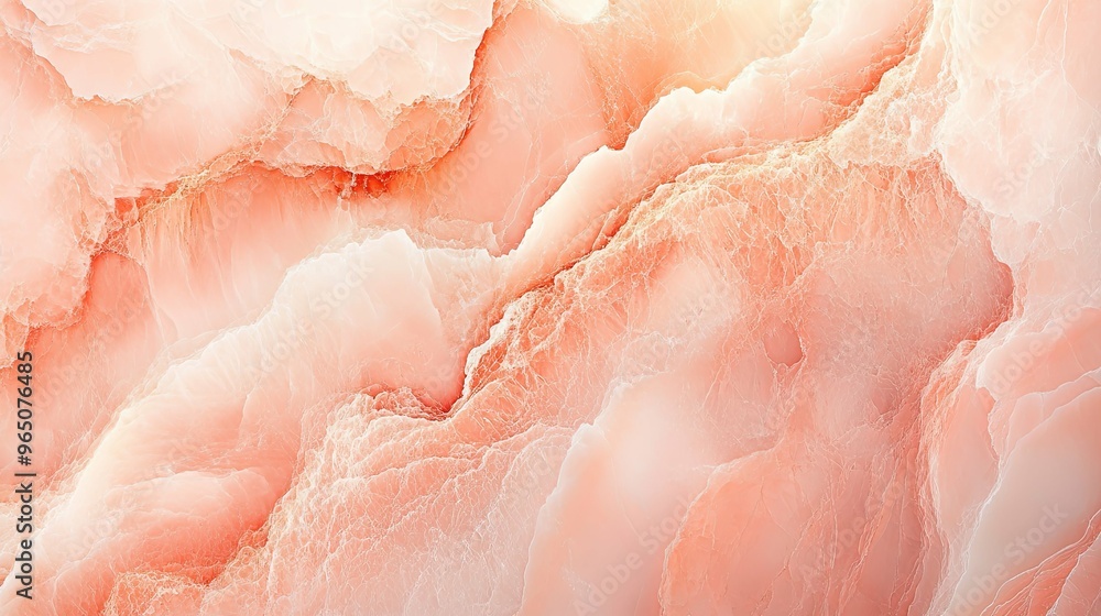 Abstract Swirls of Pink and White Marble Abstract Swirls of Pink and White Marble