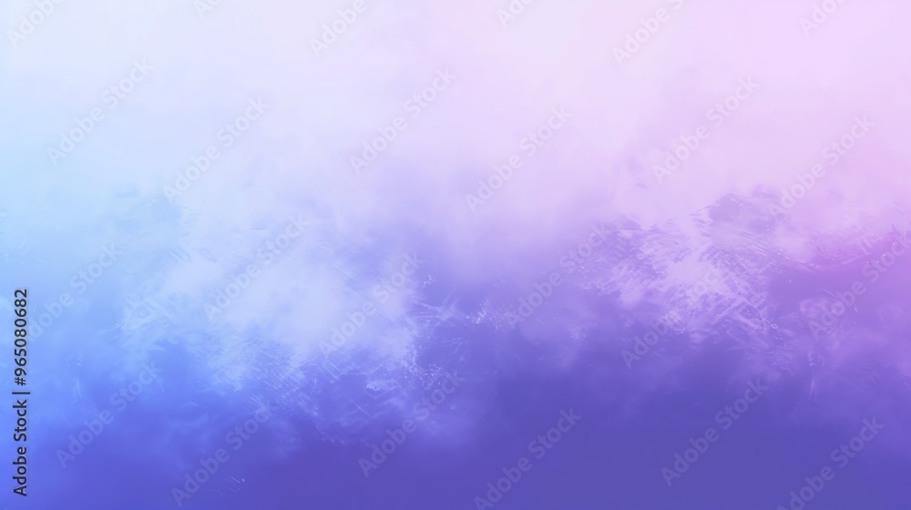 A soft, abstract background with a gradient of blue, purple, and white, resembling clouds or fog. A soft, abstract background with a gradient of blue, purple, and white, resembling clouds or fog.
