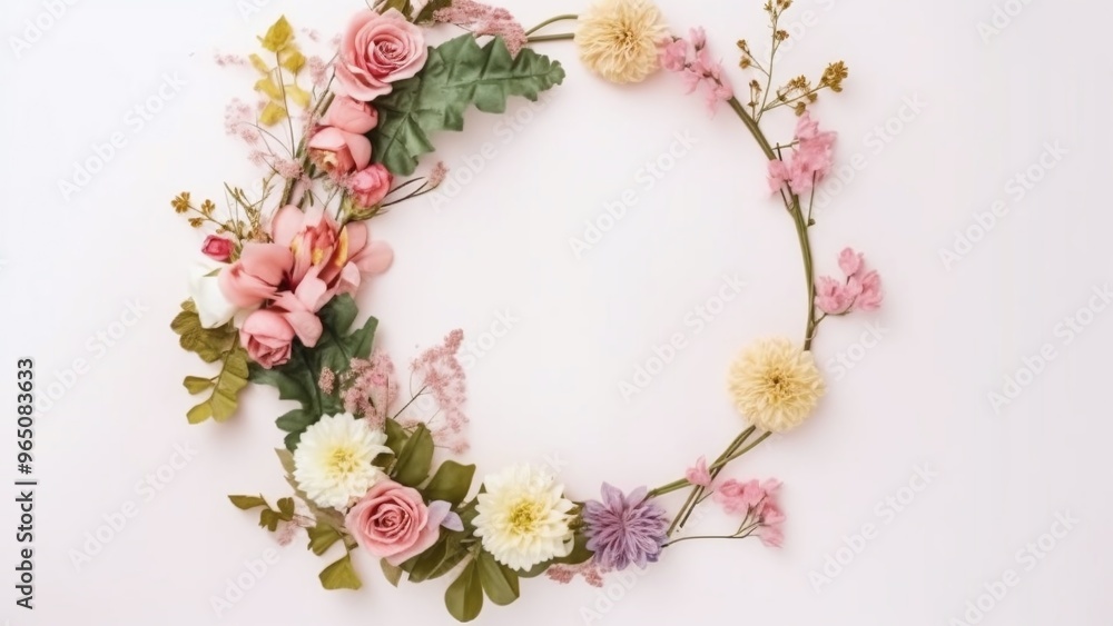 spring flowers frame spring flowers frame