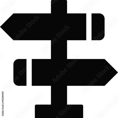 Rounded filled Direction Icon