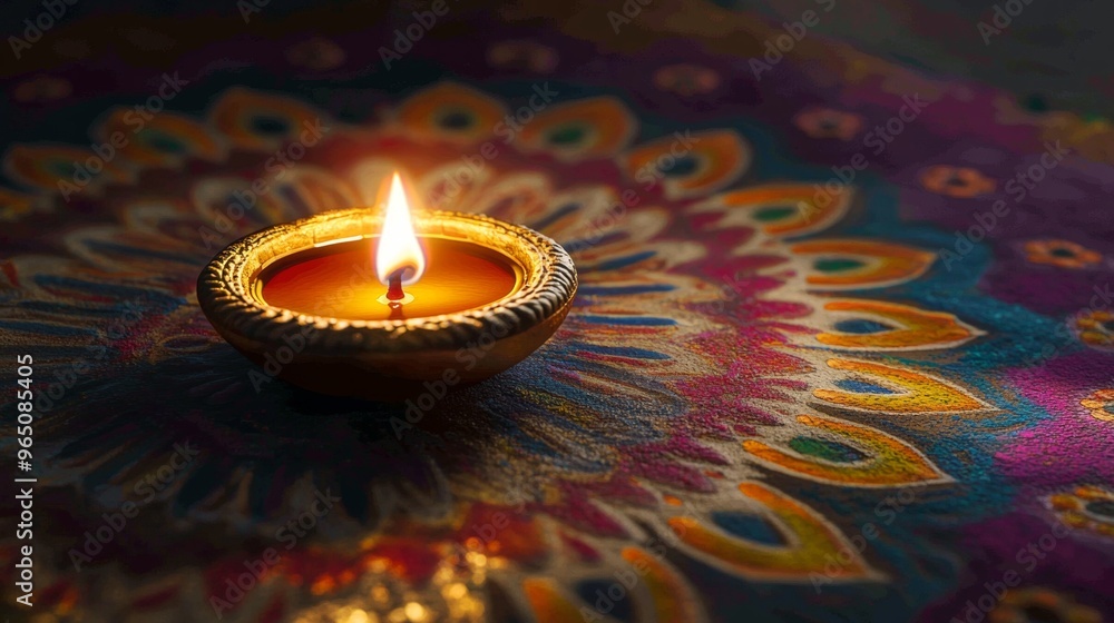 Diwali diya oil lamps holiday background. Creating a festive and decorative composition. Diwali diya oil lamps holiday background. Creating a festive and decorative composition.