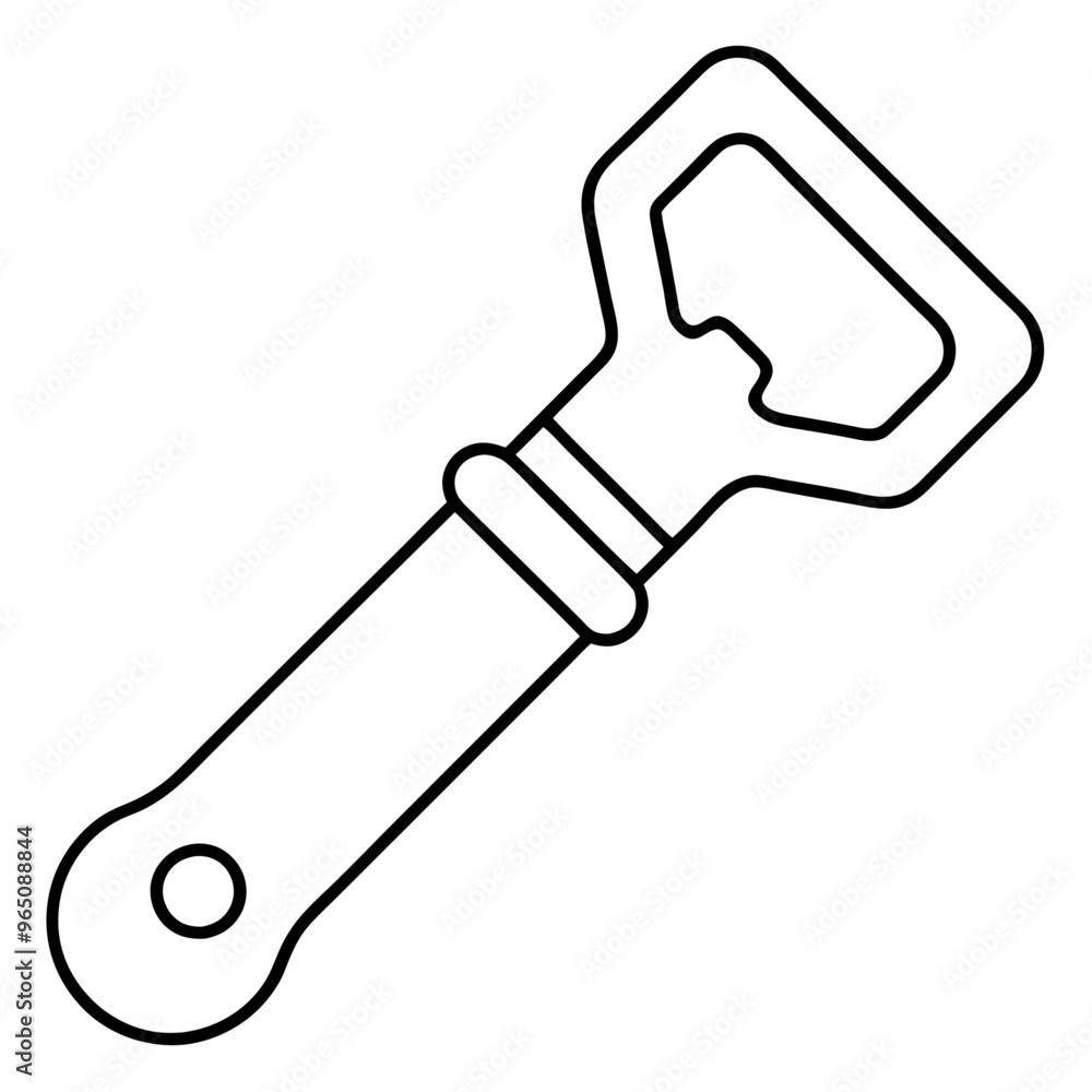 bottle opener outline coloring book page line art illustration digital drawing bottle opener outline coloring book page line art illustration digital drawing