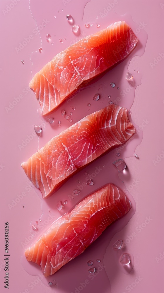salmon, trout, steak, slice of fresh raw fish, isolated on white background, clipping path, full depth of field salmon, trout, steak, slice of fresh raw fish, isolated on white background, clipping path, full depth of field