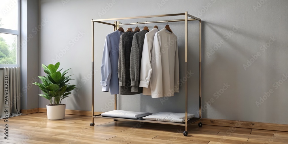 This stylish rack cover combines practicality with elegance, providing a sense of seclusion while adding a This stylish rack cover combines practicality with elegance, providing a sense of seclusion while adding a