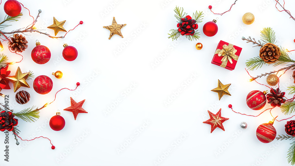 christmas background with balls christmas background with balls