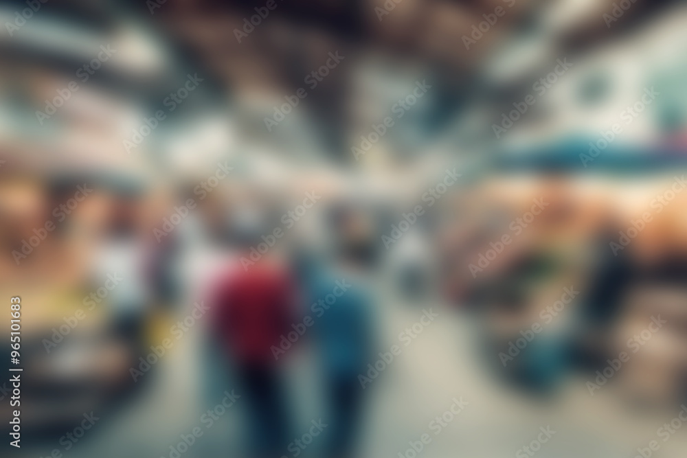Blur image of night market festivals, Abstract Background and bokeh light Blur image of night market festivals, Abstract Background and bokeh light