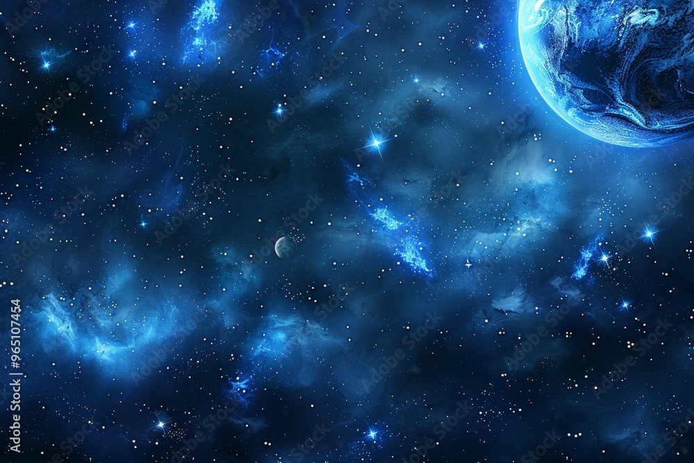 Obraz premium Beautiful Outer Space View