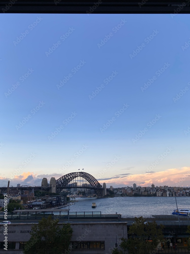 Naklejka premium Sydney harbour bridge