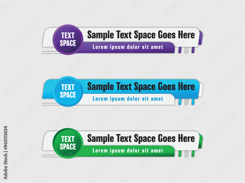 Stylish Lower third design template premium vector for TV Bars, Breaking, Sports, and Video Channel Stylish Lower third design template premium vector for TV Bars, Breaking, Sports, and Video Channel