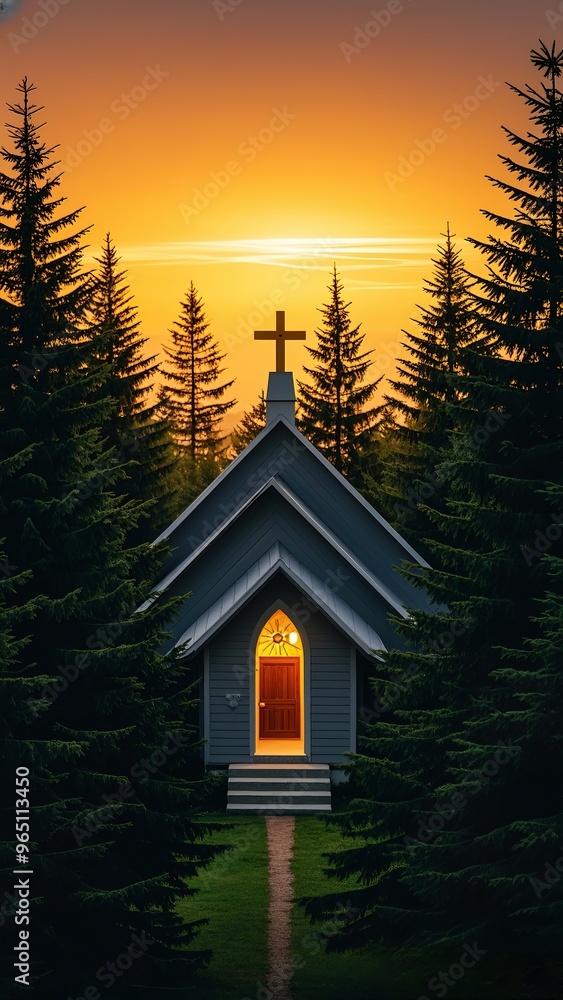 Breathtaking Cathedral Amidst Scenic Surroundings Breathtaking Cathedral Amidst Scenic Surroundings